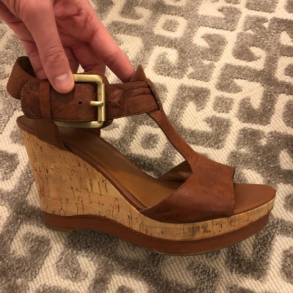 Franco Sarto Shoes - Franco Sarto leather wedges SUPER LIGHT!